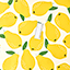 Bild på Vaxduk citron