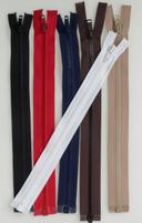 Blixtlås 6 mm Delrin Brun