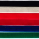 Sammetsband Svart